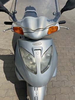 Daelim Otello 125, pravidelný servis, nová STK, velké plexi - 11