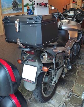 Velký hliníkový kufr na motorku. 65 litrů. Nový - 11