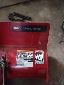 Snežná fréza na zahradní traktor TORO wheel horse - 11