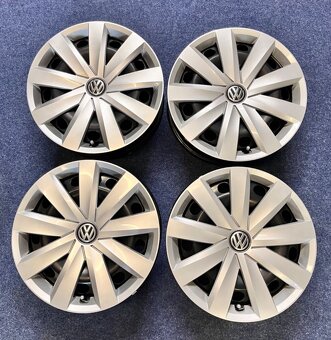 5x112 R16 orig. disky poklice VW Passat B8 ET41 - 11