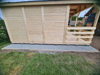 Záhradní dřevěna chatka - 11