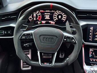 Audi RS6 Avant Ker. brzdy, Natáčanie, B&O, Pano, SoftClose - 11
