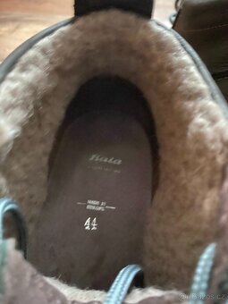Nové pánské kožené zimní boty Baťa s kožichem - č. 44 - 11