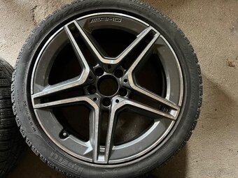 ALU AMG MERCEDES 6x, zimní pneu+original výfuk - 11