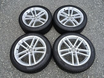 Zimní orig alu kola VW Golf 7 GTD, GTi 225/45/17 vzorek 8mm - 11