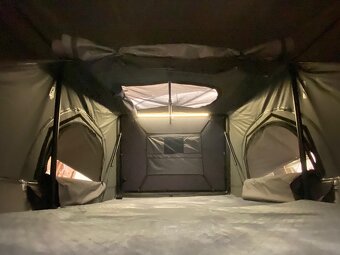 Střešní stan celohliníkový PROOFF Rila + předstan s podlahou - 11