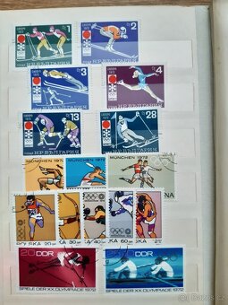 Album známek - olympijské hry 1920 - 2002 - 11