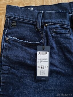 panske dzinove sortky,kratasy g-star raw d-staq velkost W35. - 11