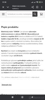 Výron nitro elektrokoloběžka 1000 a - 11