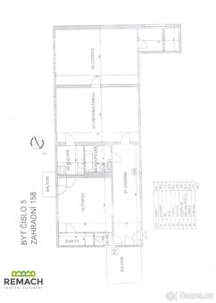 Pronájem byt 4+1, 92 m2 - Broumov - Nové Město, ev.č. 03181 - 11