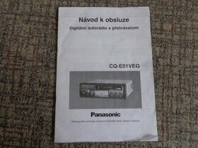 Autorádio s přehrávačem PANASONIC - 11