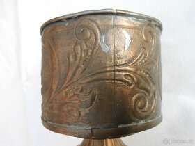 Starožitný pohár, váza, nádoba za 500 kč včetně zaslání - 11