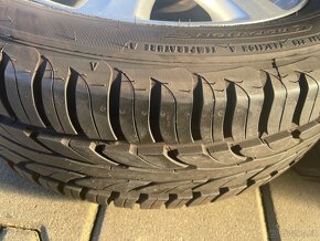 Alu kola 15 originál Škoda Fabia, nové letní pneu 195/55/15 - 11