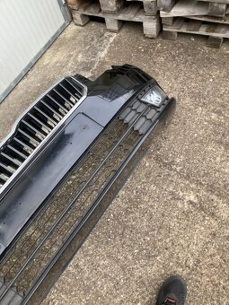 predni naraznik skoda superb ii 13-15 cerny maska - 11