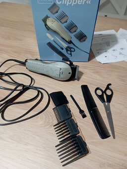 retro elektrický stříhací strojek s příslušenstvím - 11