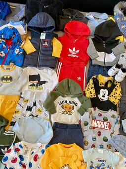 Balík oblečení miminko chlapeček 0-6 m - 11