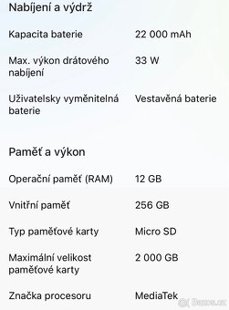 Mobilní telefon Doogee V MAX 5G dual SIM - 11