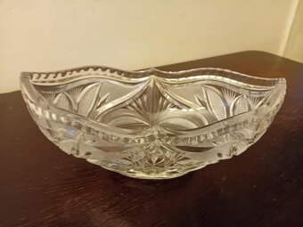 broušené sklo - pozůstalost - 11