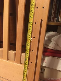 Dětská postýlka s matrací 120x60 cm - 11