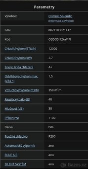 Přenosná klimatizace - 11