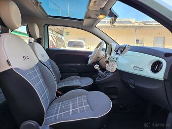 PRODÁNO - Fiat 500 Lounge 1.2 51kW Facelift PANO KLIMA - 11