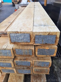 Dubové pražce a hranoly nové, vysušené I. tř. 15x26x400 cm - 11