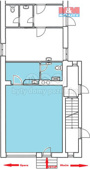 Pronájem obchodního objektu, 41 m², Kravaře, ul. Opavská - 11