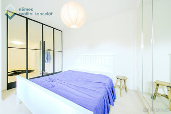 Pronájem, luxusní byt 2+kk s balkonem, 59 m², Praha 8 - Libe - 11