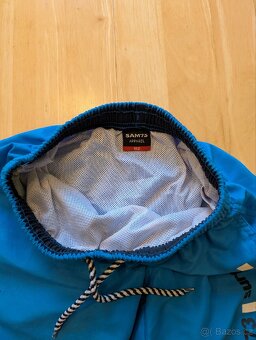 3 ks chlapecké plavky vel.146-152 modré, 6-9 let černé - 11