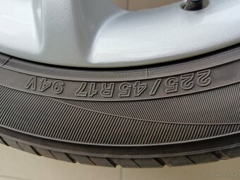 ALU R17 225/45, 5x112 Pallas Letní Škoda, VW, Seat - 11