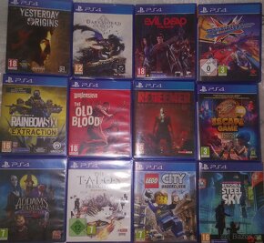Hry pro Playstation 4. PS4/PS5 hry viz seznam. Brno, pošta - 11