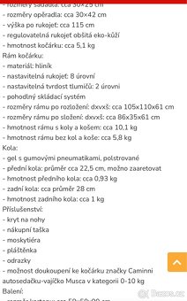 Kočárek Camini Frontera 2v1 - 11