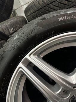 5x112 7,5J ET36 Borbet XR + 225/50 R17 zimné - 11