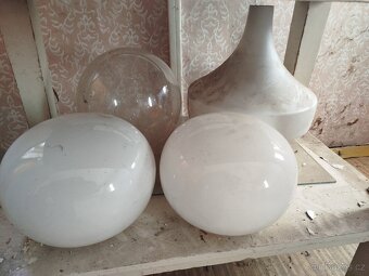 Skleničky porcelán lustry - 11