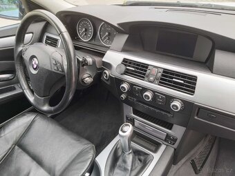 BMW 525i, 2007, jen 193.000 km, manuál - 11
