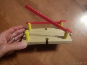 Dřevěné koleje, velká sada - 11