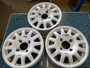 ALU ráfky Braid Acropolis 4x130 Škoda 130, VW Brouk,Buggy,Da - 11
