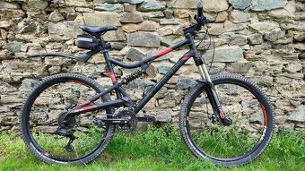 Rockrider 520S celoodpružené kotoučové brzdy - 11