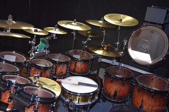 Bicí sada Pearl Masterworks 14dílná - 13 činelů Zildjian - p - 11