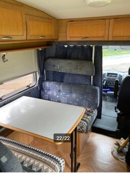Fiat Ducato Joint, Dethleffs; Francouzská postel - 11