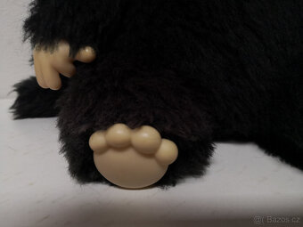 Retro mončiči XXL nyamy Felina čierna 35cm - 11