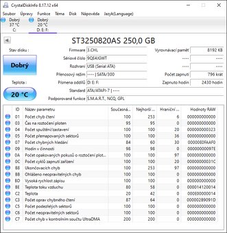 HDD SATA 3,5" - 80, 160, 250, 320, 500 GB - 11