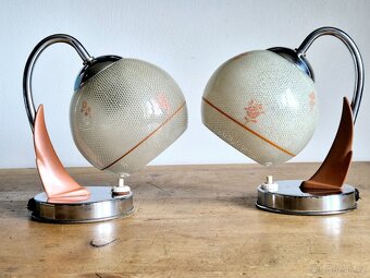 Stolní lampa, lampička, Art Deco, Zukov, 6534 - 11