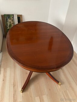 Stůl rozkládací, masiv 135-180-225 x 90 - 11
