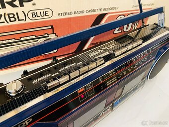 Radiomagnetofon/boombox Sharp WQ-261Z, rok 1985 - 11