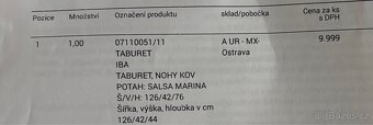 Sedací souprava IBA + taburet - 11
