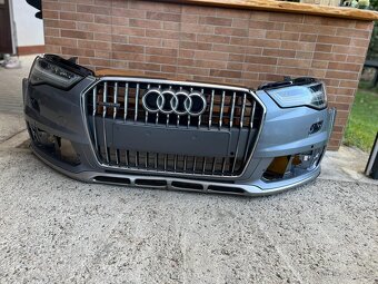Přední část Audi A6 4G - světla a nárazník - 11