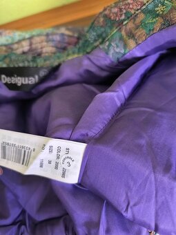 Desigual bunda bomber květovaná-vel.38 - 11
