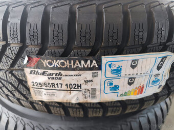 ALU disky 5x114.3 R17 Toyota RAV4 originál + pneu - 11