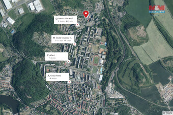Podnájem kanceláří, 218 m², Kadaň, ul. Golovinova - 11